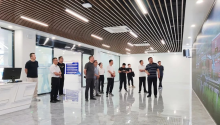 湖北来凤经济开发区管理委员会一行莅临传感器产业园考察交流